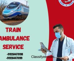 MPM Train Ambulance Services In Kolkata  ICU Facility