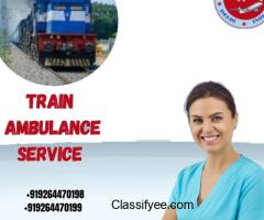 MPM Train Ambulance  In Gorakhpur For Intensive Care