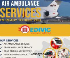 Take Medivic Aviation Train Ambulance Services in Raigarh