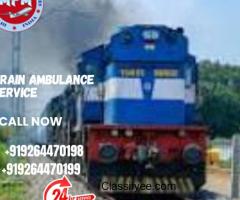 MPM Train Ambulance Service In Lucknow ICU Setup