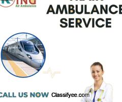 Get King Train Ambulance In Guwahati With Medical Team