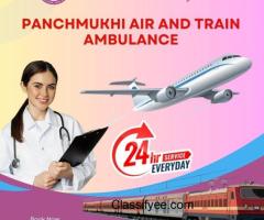 Take Panchmukhi Air Ambulance Services in Raipur