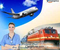 Falcon Train Ambulance Services in Guwahati