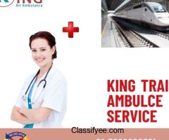 Get King Train Ambulance In Delhi High-Quality ICU System