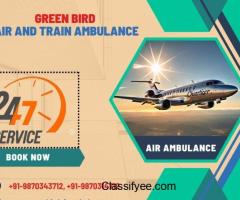 Get Green Bird Air and Train Ambulance Services in Dibrugarh