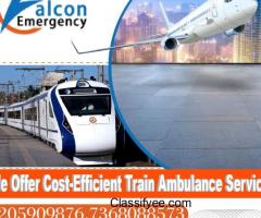 Hire Falcon Train Ambulance Services in Patna