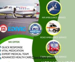 Take Medivic Aviation Train Ambulance in Bangalore