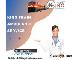 King Train Ambulance In Varanasi Professional Medical Team