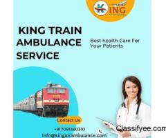 King Train Ambulance Services in Siliguri is More Reliable