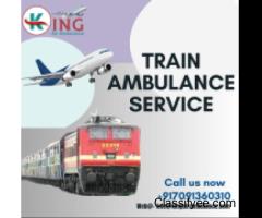 King Train Ambulance Services In Guwahati Medical Treatment