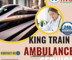 Get King Train Ambulance Service In Varanasi