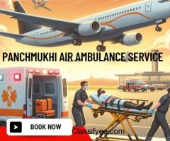 Pick Panchmukhi Air Ambulance Services in Raipur