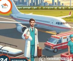 Take Vedanta Air Ambulance Services in Mumbai