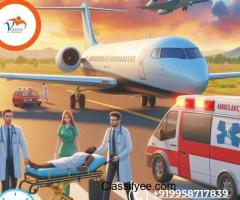 Hire Vedanta Air Ambulance Services in Gorakhpur