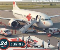 Greenbird Air and Train Ambulance from Delhi – Rapid