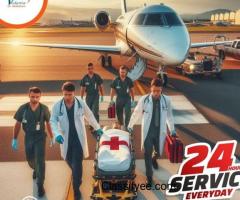 Hire Top-class Vedanta Air Ambulance services in Gorakhpur