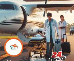 Hire the best Vedanta Air Ambulance Service in Indore