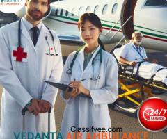 Use High-tech Vedanta Air Ambulance Services in Varanasi