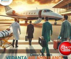 Get the best Vedanta Air Ambulance Services in Bhopal