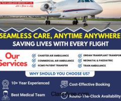 Tridev Air Ambulance Services in Patna - Reach Without Delay