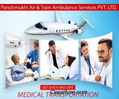 Book the Safest Panchmukhi Air Ambulance in Bangalore