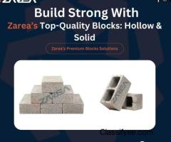 Solid Concrete Blocks and Hollow Blocks at Zarea Limited