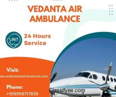 Book Vedanta Air Ambulance Service in Chennai