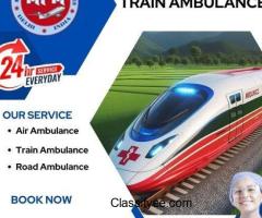 MPM Train Ambulance Service In Guwahati