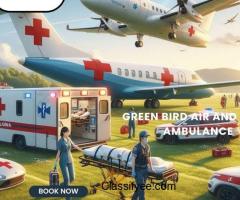 Use Greenbird Air and Train Ambulance Service in Gwalior