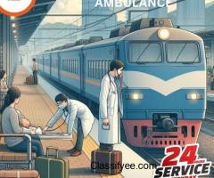 Hire Vedanta Train Ambulance Service in Patna