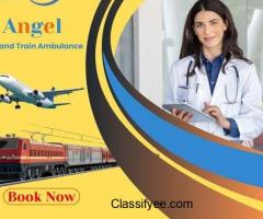 Angel Air and Train Ambulance Service in Bagdogra