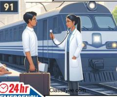 Choose Medivic Train Ambulance at Low Booking Cost