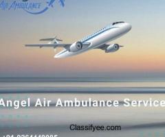 Hire Angel Air and Train Ambulance Service in Delhi