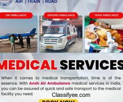 Ansh Air Ambulance in Patna - Superb In Transportation