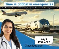 Falcon Emergency Train Ambulance Services in Guwahati