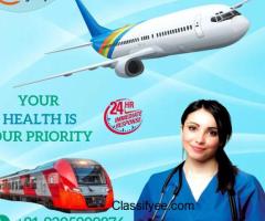 Falcon Emergency Train Ambulance Services in Delhi