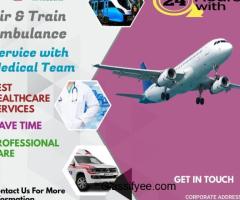 King Train Ambulance Service In Allahabad