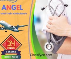 Pick Paramount Angel Air and Train Ambulance Kolkata