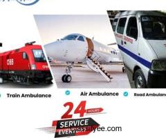 Book Hi-tech Angel Air and Train Ambulance in Guwahati