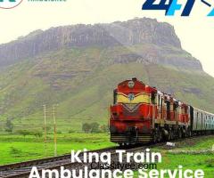 King Train Ambulance Service from Chennai