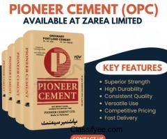 Pioneer Cement (OPC) Now Available At Zarea Limited