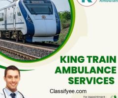 Book your King Train Ambulance in Delhi