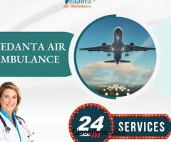 Book Vedanta Air Ambulance from Varanasi