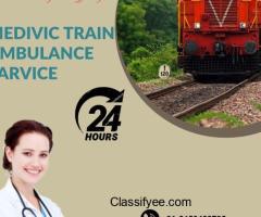 Medivic Aviation Train Ambulance Service in Kolkata