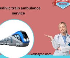 Medivic Train Ambulance service in Lucknow Provide