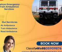 Book Falcon Emergency Train Ambulance in siliguri