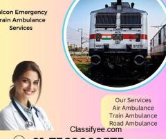 Falcon Emergency Train Ambulance Service in Hyderabad