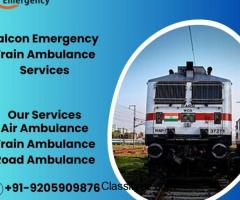 Falcon Emergency Train Ambulance Service in Patna