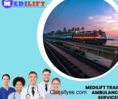 Provided by Medilift Train Ambulance in Gorakhpur