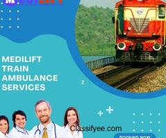 Medilift Train Ambulance Service in Varanasi